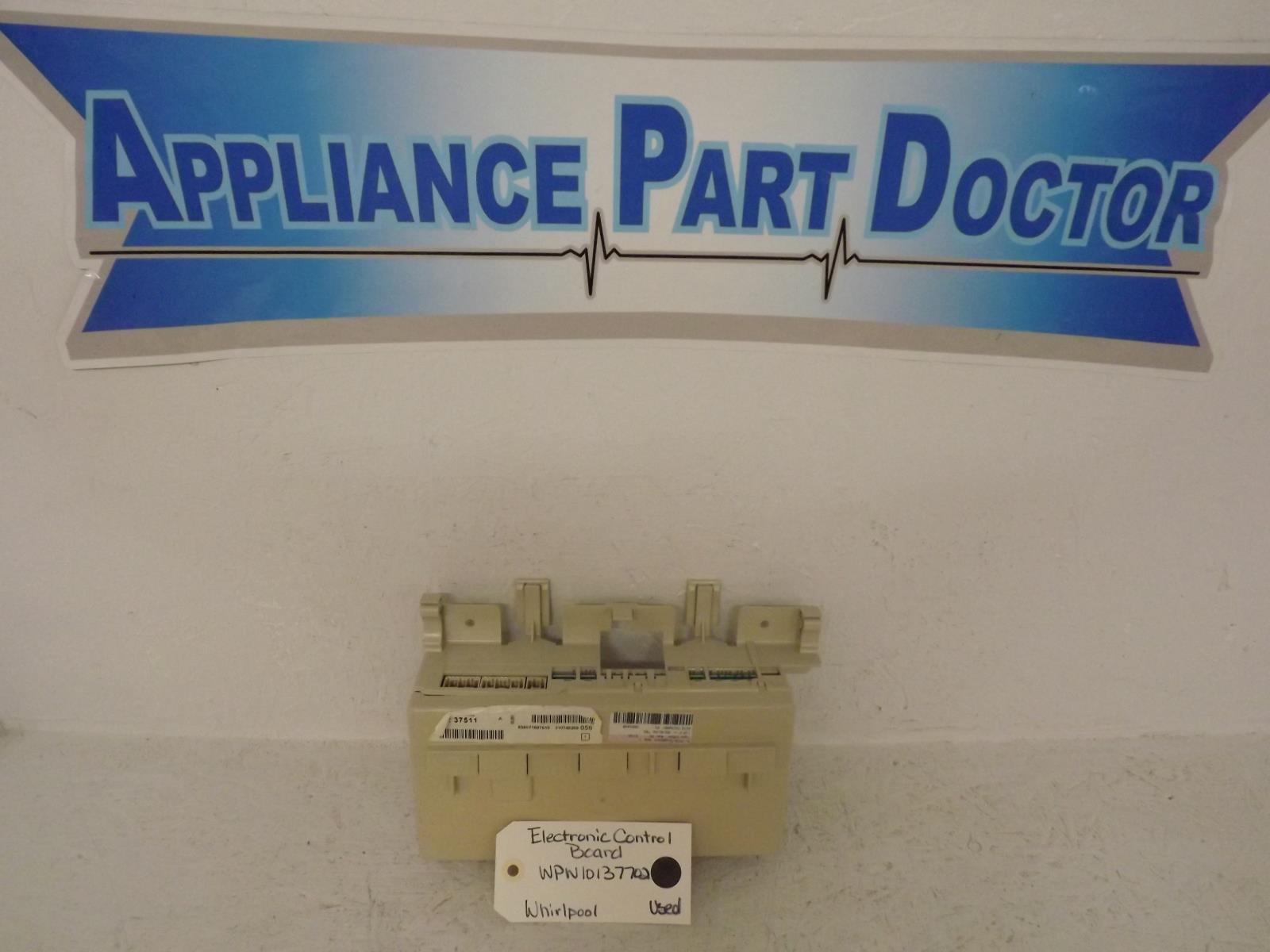 Whirlpool Washer WPW10137702 Electronic Control Board Used Whirlpool Washer WPW10137702 Electronic Control Board Used
